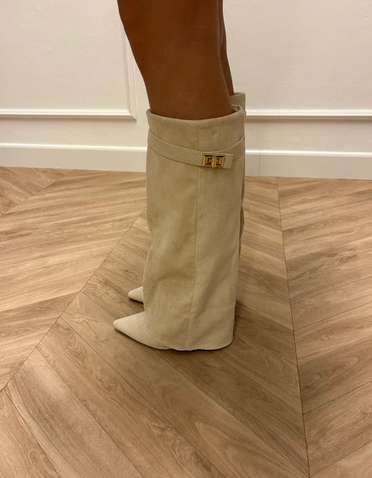 Eclipse Boots™ - Krämfärgad mocka