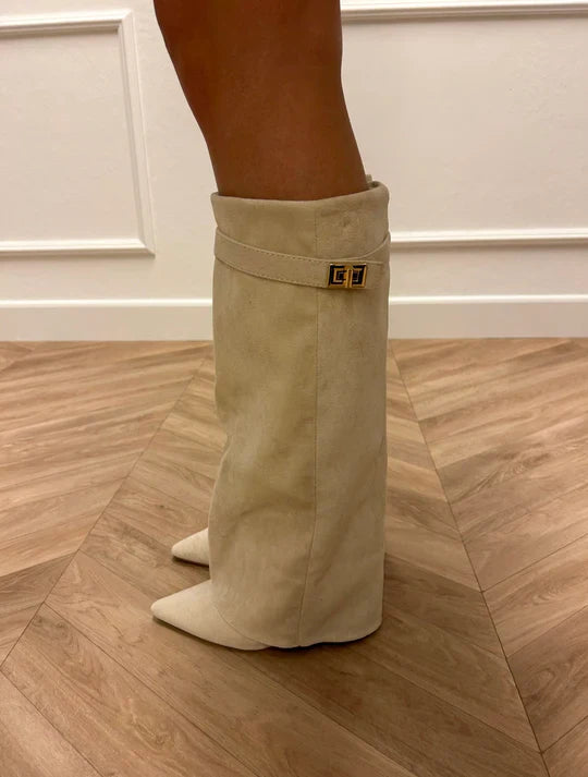 Eclipse Boots™ - Krämfärgad mocka