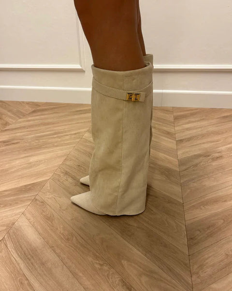 Eclipse Boots™ - Krämfärgad mocka